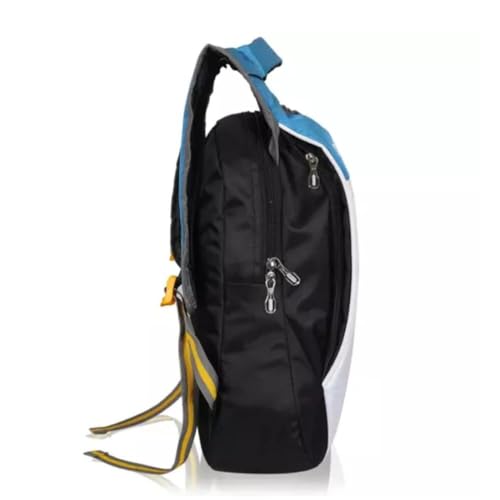 Image of 25L Waterproof Lightweight Backpack for Men & Women, Stylish School College Travel Gym Bag with Organizer Compartments, Bottle Holder, Padded Shoulder Straps & Back Support