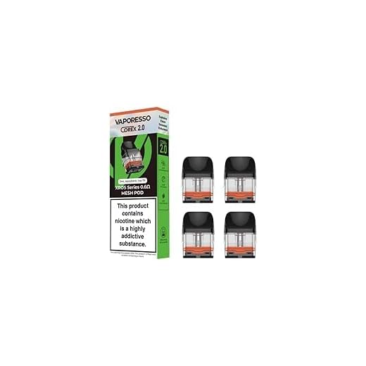 Vaporesso Xros Pods 0.6ohm - 4 Pack Xros pod, Xros 3 mini pods, Xros 3 Pods, Xros mini, Vaper, Vape Pods, Vape Kit - No Nicotine