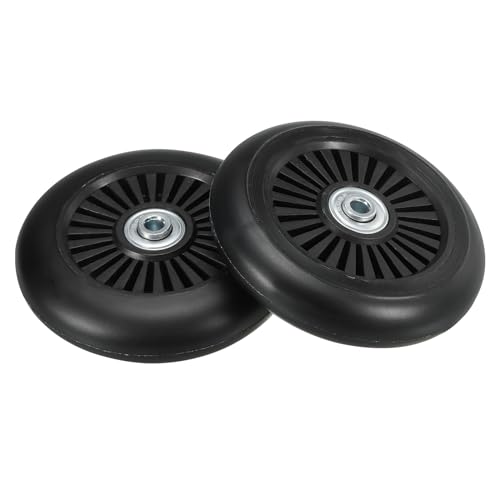 PATIKIL Replacement Luggage Suitcase Wheels Repair Kit, 100mmx24mm Wear-Resistant & Mute Swivel Caster Wheels4