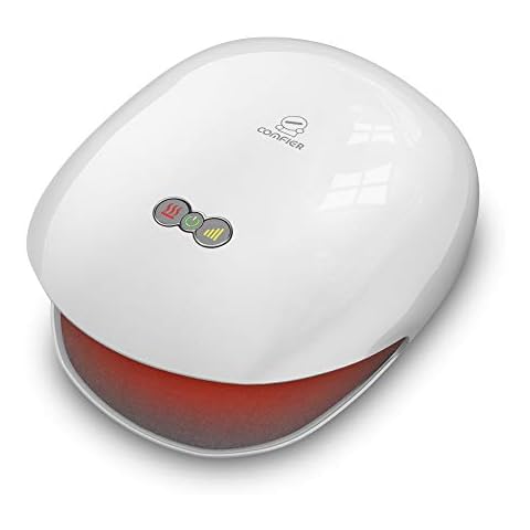 COMFIER Wireless Hand Massager with Heat,Christmas Gifts,3 Levels Compression & Heating,Rechargeable Hand Massager Machine for Carpal Tunnel,Valentine's Day Gift Cover