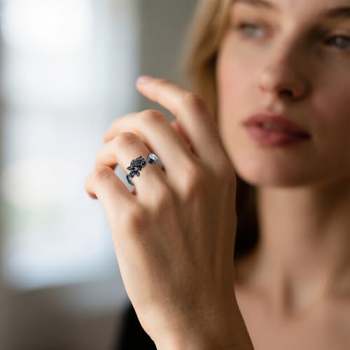 Cross Moissanite Ring Sterling Silver Lab Created Diamond True Love Waits Finger Ring Crucifix Jewelry Gifts for Women3