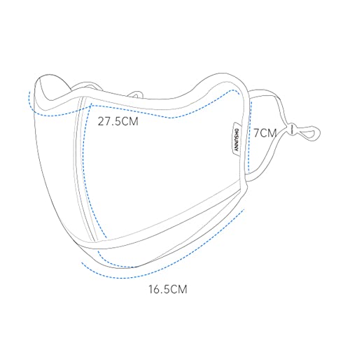 OHRAIN Breathable Winter Mask Balaclava Outdoor Protect Face Cover Washable Reusable Facemask for Riding Snowboarding3