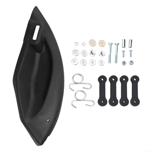 Deflector de mantillo para tractores de césped para un jardín limpio sin esfuerzo 2
