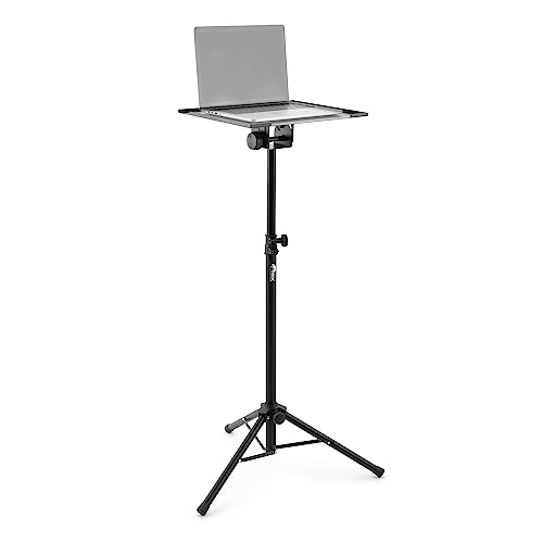 Soporte de suelo resistente para portátil Tiger LEC8-BK evita caídas con su trípode