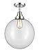Innovations 447-1C-PC-G202-12-LED LED Flush Mount from Franklin Restoration Collection