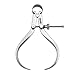 Starrett Yankee Spring-Type Caliper with Hardened Fulcrum Stud, Bow Spring and Quick Adjusting Spring Nut - 4" Size and Capacity, Spring Joint Type - 79A-4