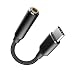 KREIDE Compatible with Pixel 2/ XL,HTC U11,MacBook Essential ph-1 for USB Type c to 3.5mm Headphone Jack Adapter,KREIDE Braided DAC Chipset Type C to 3.5mm Audio Adapter