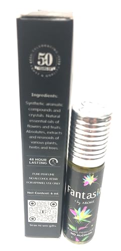 Image of Arome Fantasia Attar Perfume For Men Women I Non Alcoholic Roll On Attar I Usable For Gift I Pocket Scent