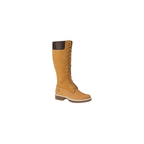 Timberland Women's Premium 14-Inch Waterproof Boot, Brown, 6.5 Medium