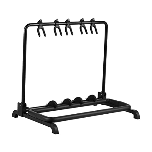 GANFANREN Support multi-guitare pliable 5 supports pour le stockage d’affichage de guitare adapté aux affichages multi… - Les Beatles, Paul McCartney, John Lennon, RIngo Starr, George Harrison GANFANREN Support multi-guitare pliable 5 supports pour le stockage d'affichage de guitare adapté aux affichages multi… – Image 3
