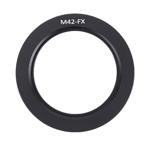 PUSOKEI Anello Adattatore per Obiettivo M42-FX, Adattatore per Obiettivo M42 a Fuji X Compatibile con il Corpo della Fotocamera Mirrorless Fuji X-Mount