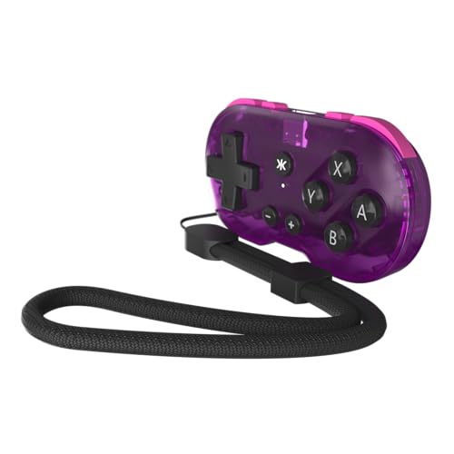 Image of CRKD ATOM - Collectible Keychain Controller for Nintendo Switch, PC, Mac, Mobile and Smart TV (Atomic Purple)