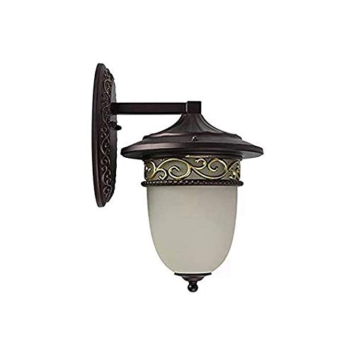 Luminaire extérieur E27 décoration murale rétro pour éclairage de balcon porte et terrasse