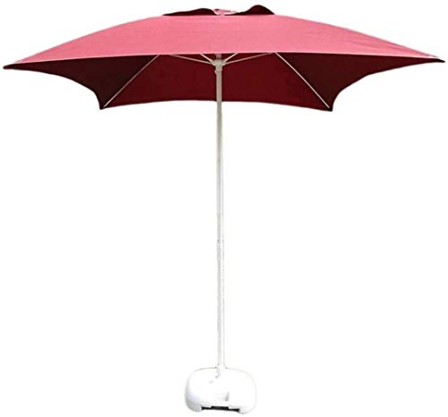 Parasol de plage carré 2m pour des déjeuners au soleil