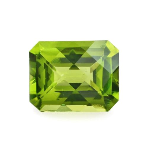 Péridot naturel non chauffé de 12,25 ratti pour création de bijoux