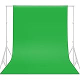 Blxsif Green Screen Photography Backdrop - 5x8.5FT Chromakey Green Photo Backdrop Greenscreen...