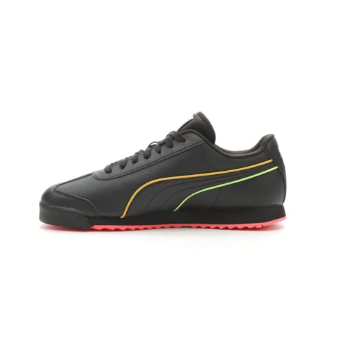 PUMA Kids Boys Roma Lava Lace Up Sneakers Shoes Casual - Black3