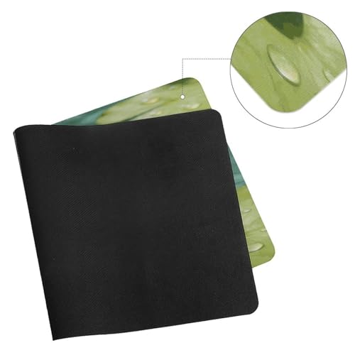 Light Blue Lotus desk pad grande impermeable 30x60 cm miniatura 7