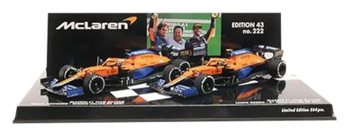 MINICHAMPS MCL35M coffret cadeau idéal passionné F1 2 voitures 1/43 Italian GP