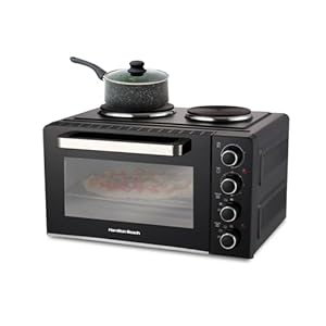 Hamilton Beach Mini Oven with Double Hotplate