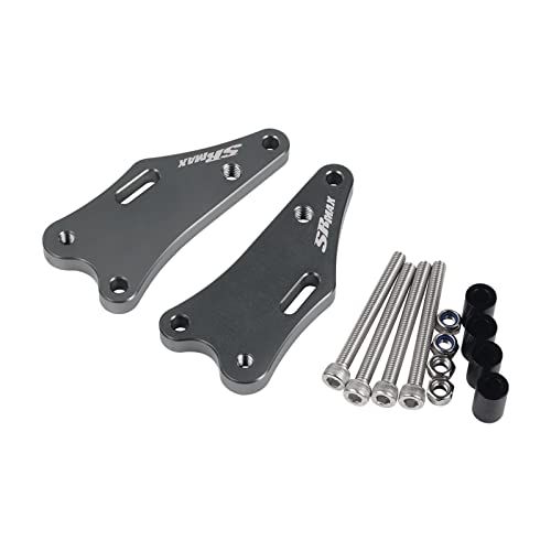 Adaptateur trou de recul SRMAX 300 support avant rouge noir