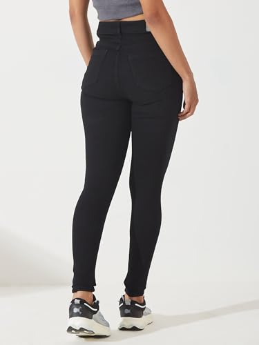 Image of Dolce Crudo Distressed High Rise Skinny Jeans for Women