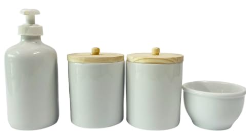 Kit Higiene Bebê Porcelana