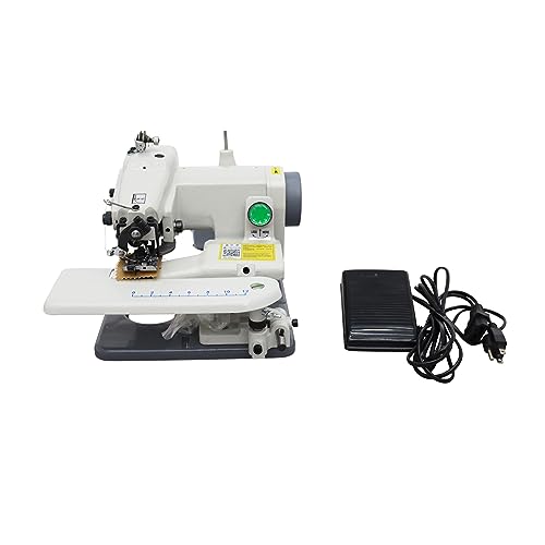LGXEnzhuo Portable Blindstitch Hem Chain Stitch Sewing Machine - Black - 110V 120W