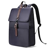 HEROIC KNIGHT Laptop Backpack 15.6 Inch, Water Resistant Travel Rucksack Business Work Backpack with USB Charging Port, Anti-Theft Casual Daypack, Lightweight School Bag for Men and Women-Blue