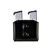 Galco DMC Double Mag Carrier for 9mm, .40, .357 Sig Staggered Metal and Polymer Magazines (Black, Ambi)