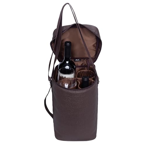 Wine Bag 4 Garrafas Bolsa Térmica Porta Vinho Rafi 9002 (Marrom)