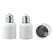 E26 to E39 Adapter 3-Pack, Light Socket Converter for E27/E40 Bulb Base, Mogul Lamp Holder, 660W Max, PBT Plastic and Aluminum, No Tools Required