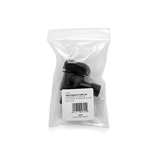 Image of Camco Vacuum Breaker Assembly - Protects Your Water Supply from Harmful Pollutants and Contaminates (40395), Black (Pack of 2)