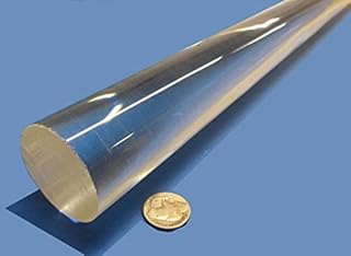 Acrylic Extruded Round Rod 1.75