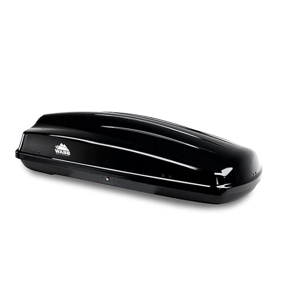 Coffre de toit WABB L 430L Noir Mat : Grande Capacité