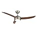 Produktbild Klarstein El Paso Deckenventilator - 2-in-1: Ventilator & Deckenlampe, Durchmesser: 52" (132 cm), 3 Flügel, Luftdurchsatz: 10.344 m³/h, 3 Geschwindigkeitsstufen, dunkle Eichenholz-Optik