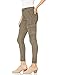 Joe's Jeans Women's Charlie High Rise Skinny Ankle Cargo Jean Pants, Walnut, 25