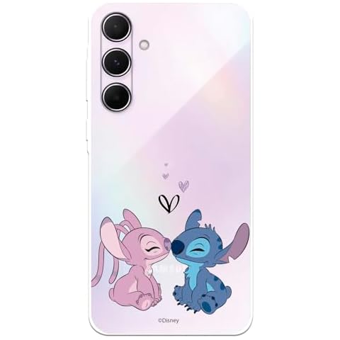 Disney Angel & Stitch Case for Samsung Galaxy A55 5G Cover