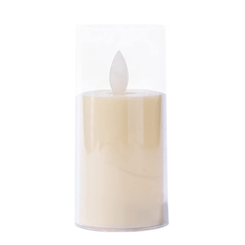 TANGSIYANG Led Candles LED Flameless Flickering Candle Lights Electronic(5x12.5cm)