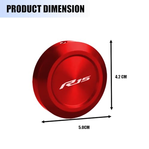 MOTO GENIUS Store MOTO GENIUS R15 V4 Front Fork Covers (Red) - Image 4