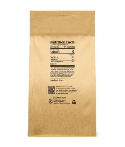 Pure Original Ingredients Oregano, Garlic, & Turmeric Bundle (1 Lb) Fine Herb Flakes, Cooking & More #TOP2