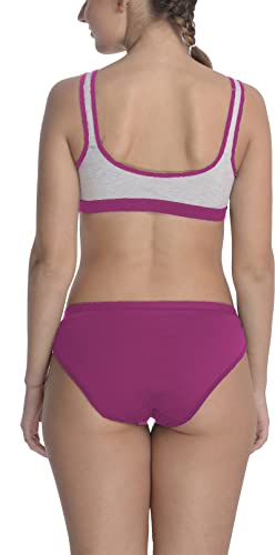 Image of StyFun Cotton Blend Sports Sets, Lingerie Set for Women, Combo Everyday Bra Panty, See Main Image to Check How Many Sets You Will Get