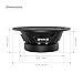RECOIL MS65-8P 6.5-Inch Midrange Pro Audio Car Speakers, 600 Watts Max, 300 Watts RMS, 8Ohm, 1.5-Inch High Temperature Kapton Voice Coil, Premium Quality Car Audio Door Speakers (Pair)