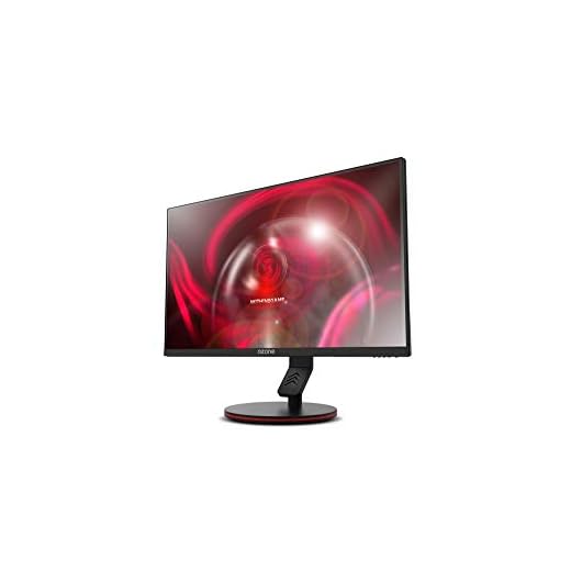 Monitor Gaming Ozone DSP25 Pro - Diseñado para Gaming - Pantalla 1920 x 1080 Full HD, Monitor 24" AMD Freesync & Nvidia G-Sync, Base Sólida, 1ms, 144hz, Freesync, HDR, HDMI, Negro