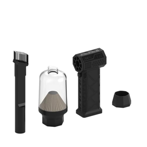 Spourita Ventilador Turbo Mini de Doble Uso con Succión y Soplado Inalámbrico con Motor Sin Escobillas de 130 000 RPM para Teclado, Exteriores, Coche y Hogar