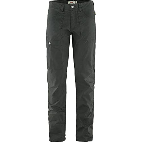 Fjällräven Vardag Lite Hose M, Herren Sporthose, Dunkelgrau, 58