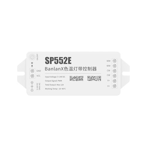 Contrôleur LED bicolore sans passerelle SP55XE variateur de tension