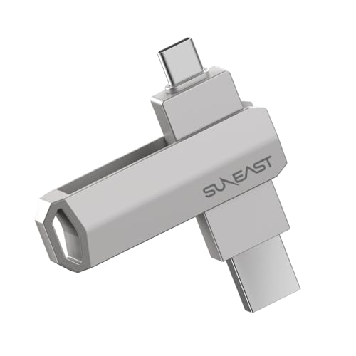 SUNEAST USB TypeA/TypeCΉ OtSSD 256GB Vo[ őǍx500MB/s ő发x450MB/s [J[ۏ10