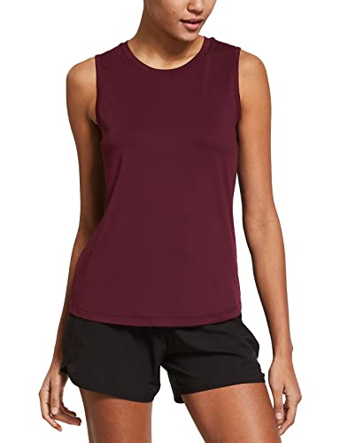 Image of baleaf Women's Workout Tank Tops Sleeveless Quick Dry Running Shirts Lightweight Loose Fit for Yoga Athletic Gym