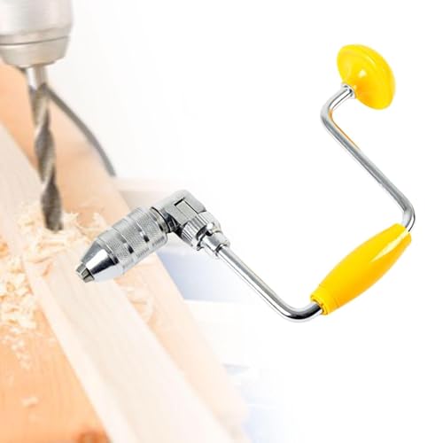 Perceuse à main pour trou de menuiserie et embouts variés - 8